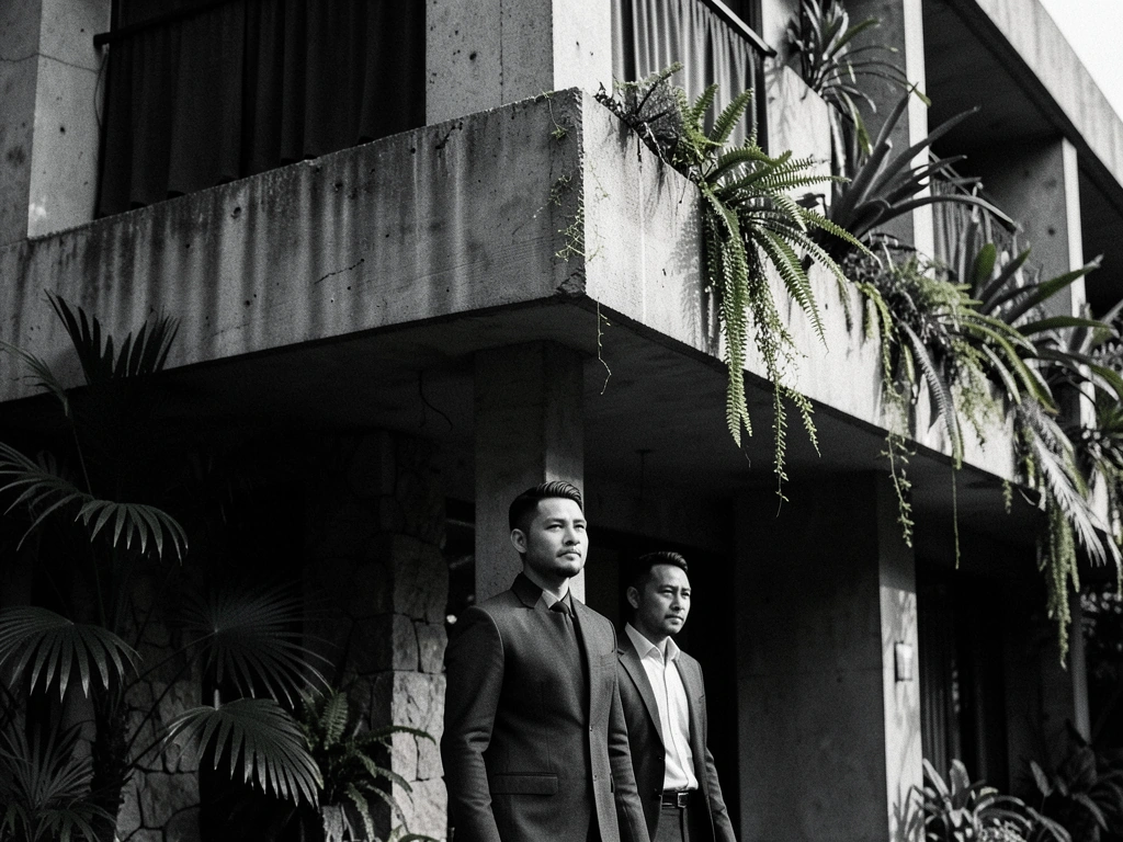 Brutalist Indonesian architecture